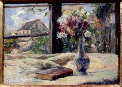 Vase of flowers by Paul Gauguin