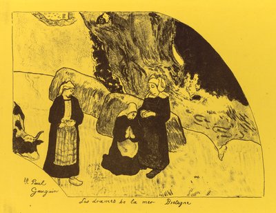 Volpini Suite: Dramas of the Sea: Brittany by Paul Gauguin