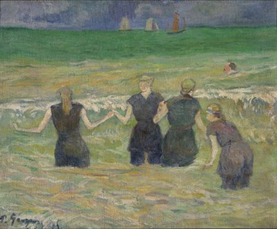 Young Women Bathing by Paul Gauguin