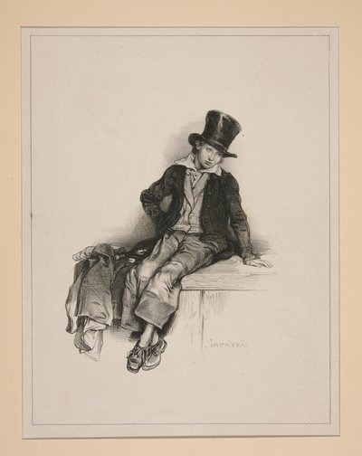 Study of a Child by Paul Gavarni