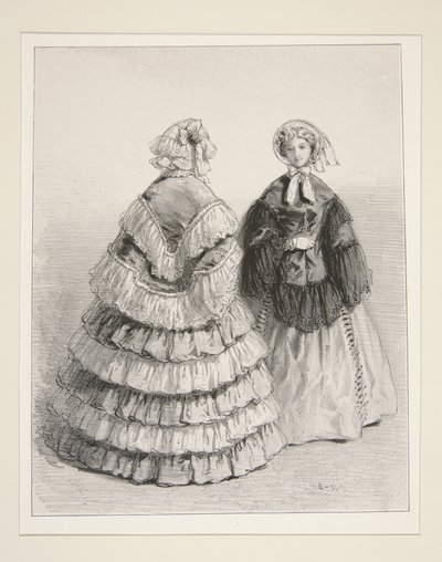 Toilette de Visite by Paul Gavarni