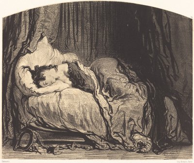After the Pardon (She Will Be Forgiven Much Because She Danced Much) by Paul Gavarni