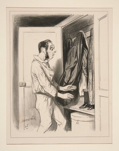 Ah! by Paul Gavarni