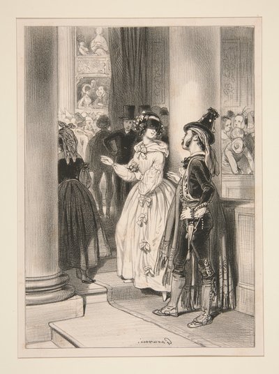 Renaissance Ball by Paul Gavarni