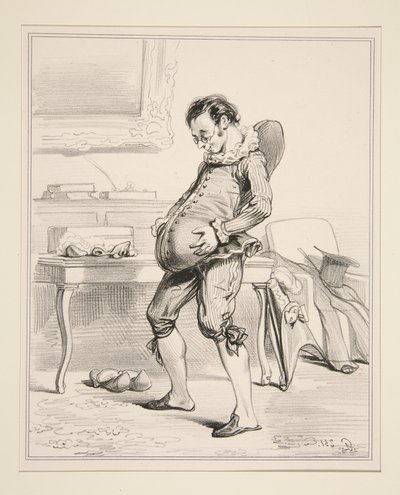 Bosse de la Gaite by Paul Gavarni