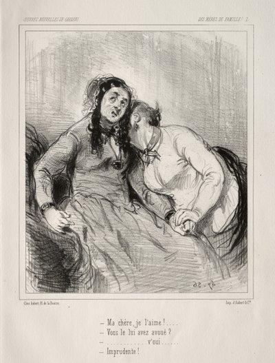 Des Mères de Famille! by Paul Gavarni