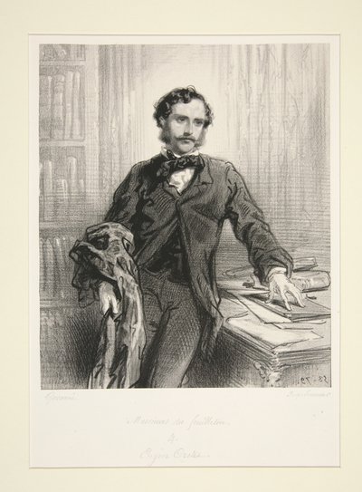 Eugene Cretet by Paul Gavarni