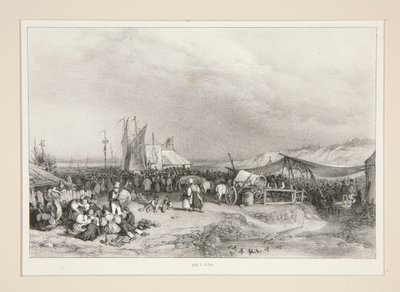 Village Festival by Paul Gavarni
