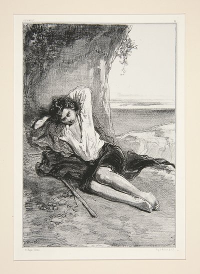 Godefroy, The Little Hermit by Paul Gavarni