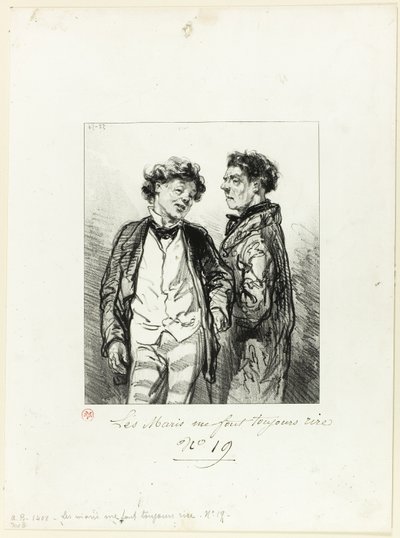 Husbands Always Make Me Laugh: Really my son-in-law by Paul Gavarni