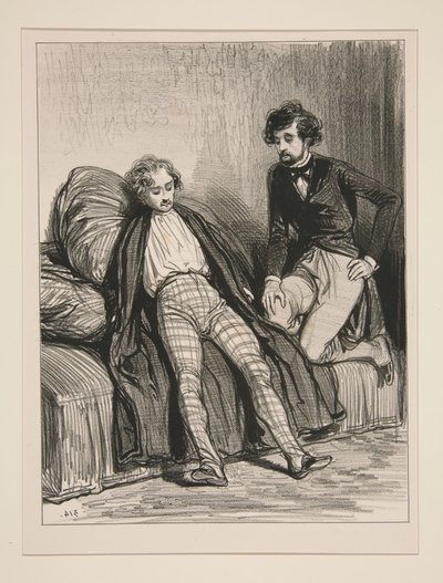 I Have a Favor to Ask You, My Good Joseph... by Paul Gavarni