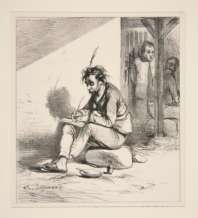 I, the undersigned, King of Batignolles, Prince of Clichy,... by Paul Gavarni