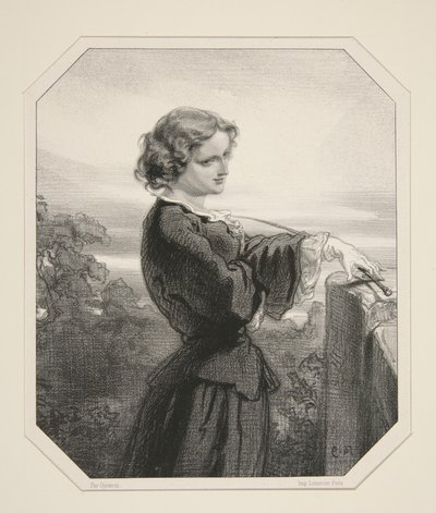 The Song of Lise by Paul Gavarni