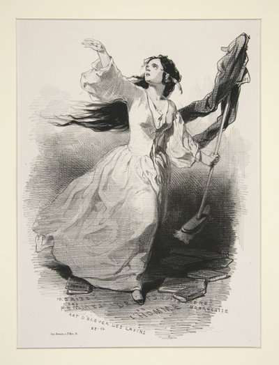 The Marseillaise of Women by Paul Gavarni