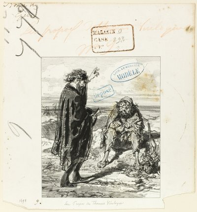 The Sayings of Thomas Vireloque: Man the Masterpiece of Creation by Paul Gavarni