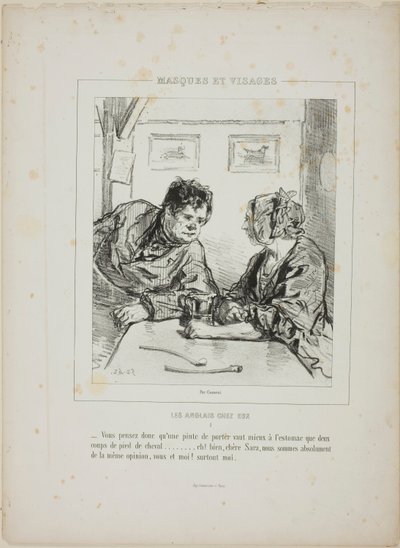 The English at Home: So You Think... by Paul Gavarni