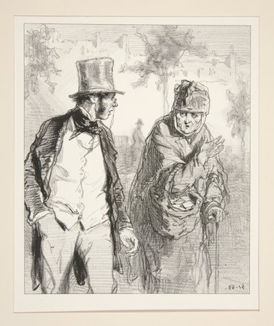 The First Loves of a "Made" Man by Paul Gavarni