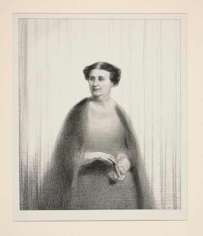 Mlle. Georges by Paul Gavarni