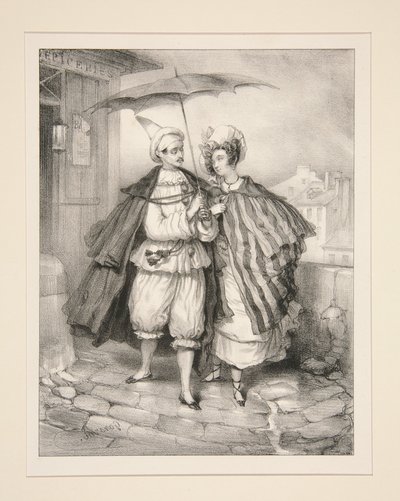 Paul and Virginia by Paul Gavarni