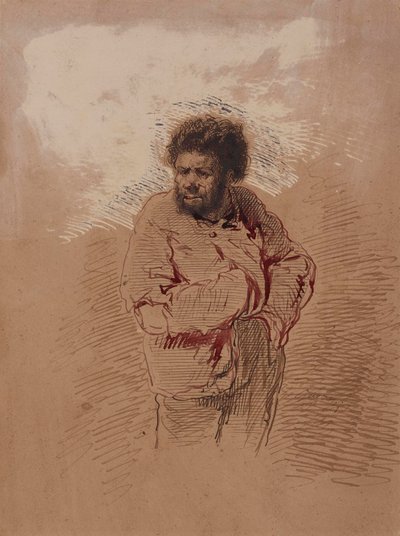 Portrait of a Man by Paul Gavarni