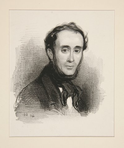 Raymond La Garrigue by Paul Gavarni