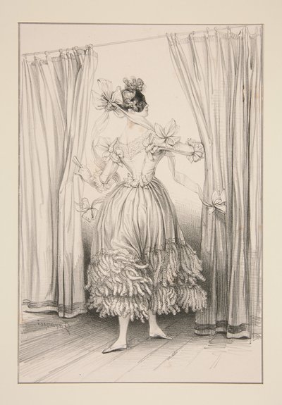 Senorita by Paul Gavarni