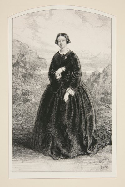 Her Majesty Queen Victoria by Paul Gavarni