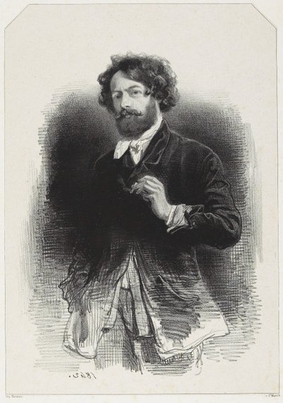 Self Portrait by Paul Gavarni