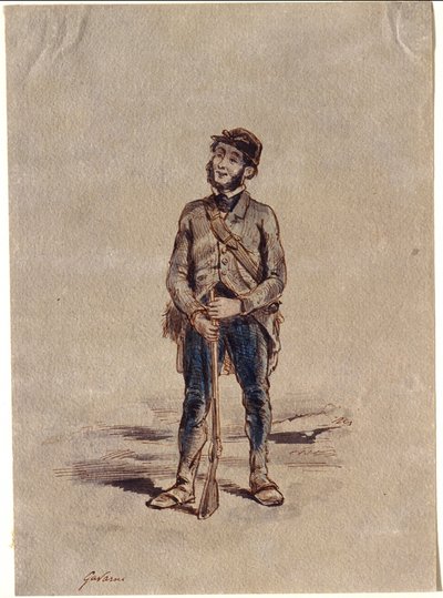 The Poacher by Paul Gavarni
