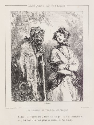 The Words of Thomas Vireloque, History of Saying Two, The Little Biters by Paul Gavarni