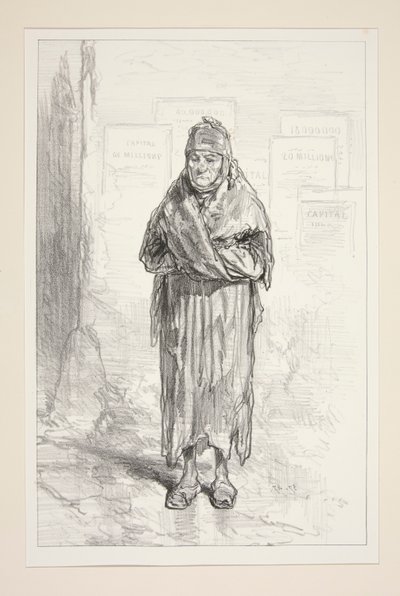 A Rentier who played on the Stock Exchange by Paul Gavarni