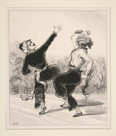 A Minuet by Paul Gavarni