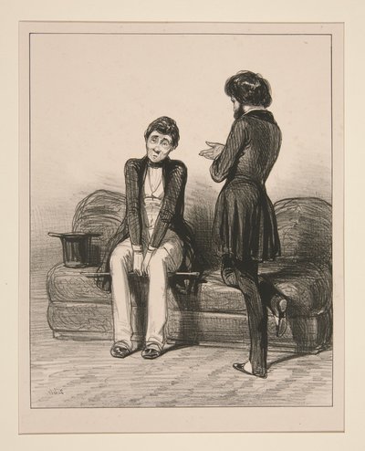 A Child! A Child, Sir, Whom I Believed, Until Yesterday... by Paul Gavarni