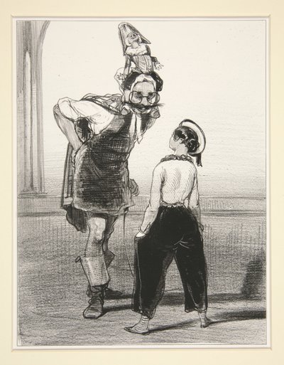 A Supposition That a Gentleman... by Paul Gavarni