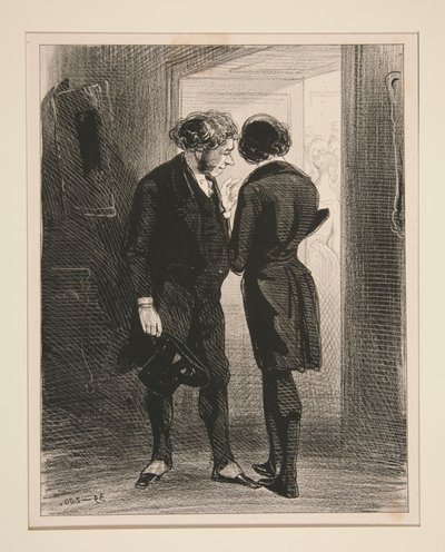 Do You See? There! At the Second Quadrille... by Paul Gavarni