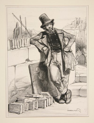 Voyez le restant de le vente! Voyez messieurs et dames! by Paul Gavarni