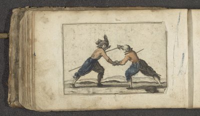 Two Actors in Combat by Paul Göttich