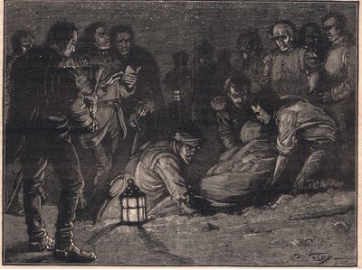 Burial of Sir John Moore AD 1809 by Paul Hardy