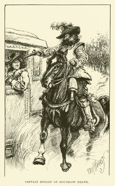 Captain Dudley on Hounslow Heath by Paul Hardy