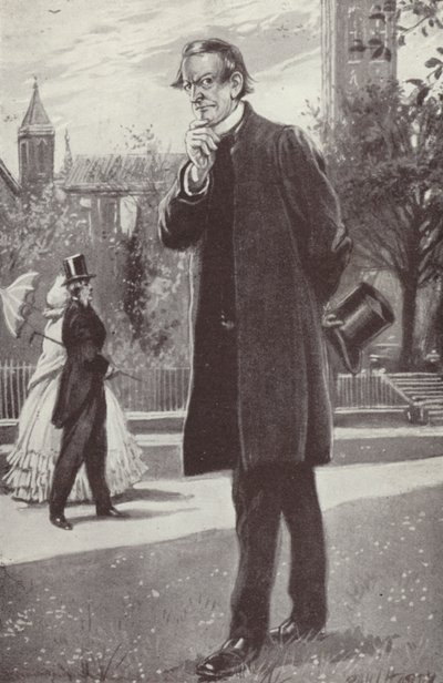 Illustration for Barchester Towers by Paul Hardy