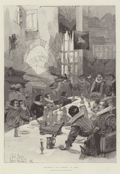Knighting the Sirloin of Beef by Paul Hardy