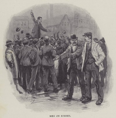 Men on Strike by Paul Hardy