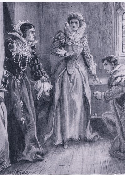 Queen Mary Elizabeth and Courtenay: 