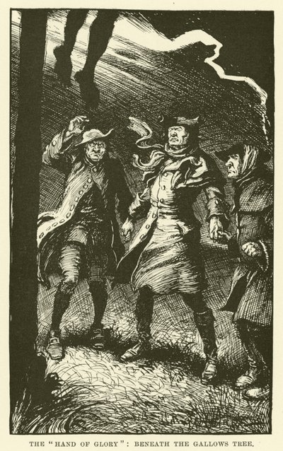 The "Hand of Glory", Beneath the Gallows Tree by Paul Hardy