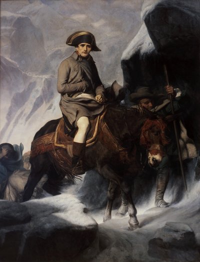 Bonaparte Crossing the Alps by Paul Delaroche