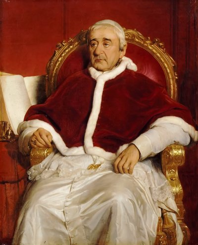 Portrait of Pope Gregory XVI by Paul Delaroche