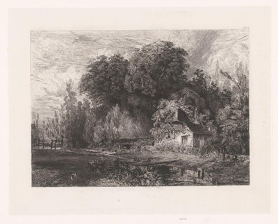 View of a House at the Edge of a Forest by Paul Huet