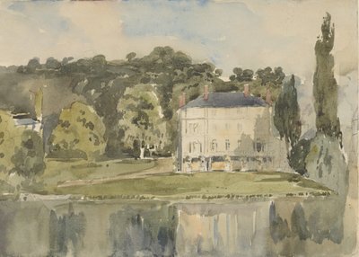 View of the Château at Folembray, ca. 1831 by Paul Huet
