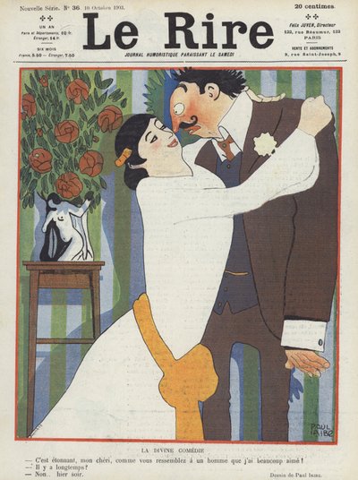 Illustration for Le Rire by Paul Iribe
