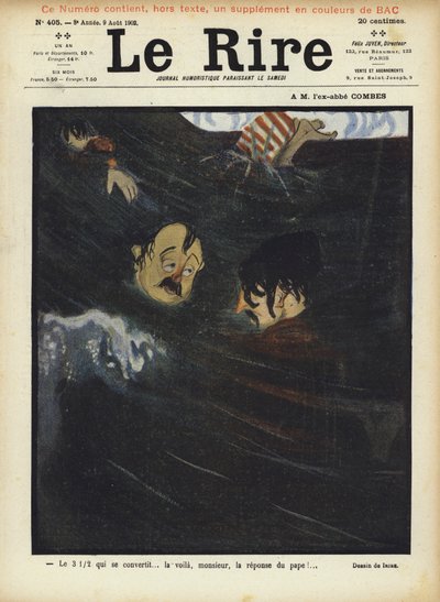 Illustration for Le Rire by Paul Iribe
